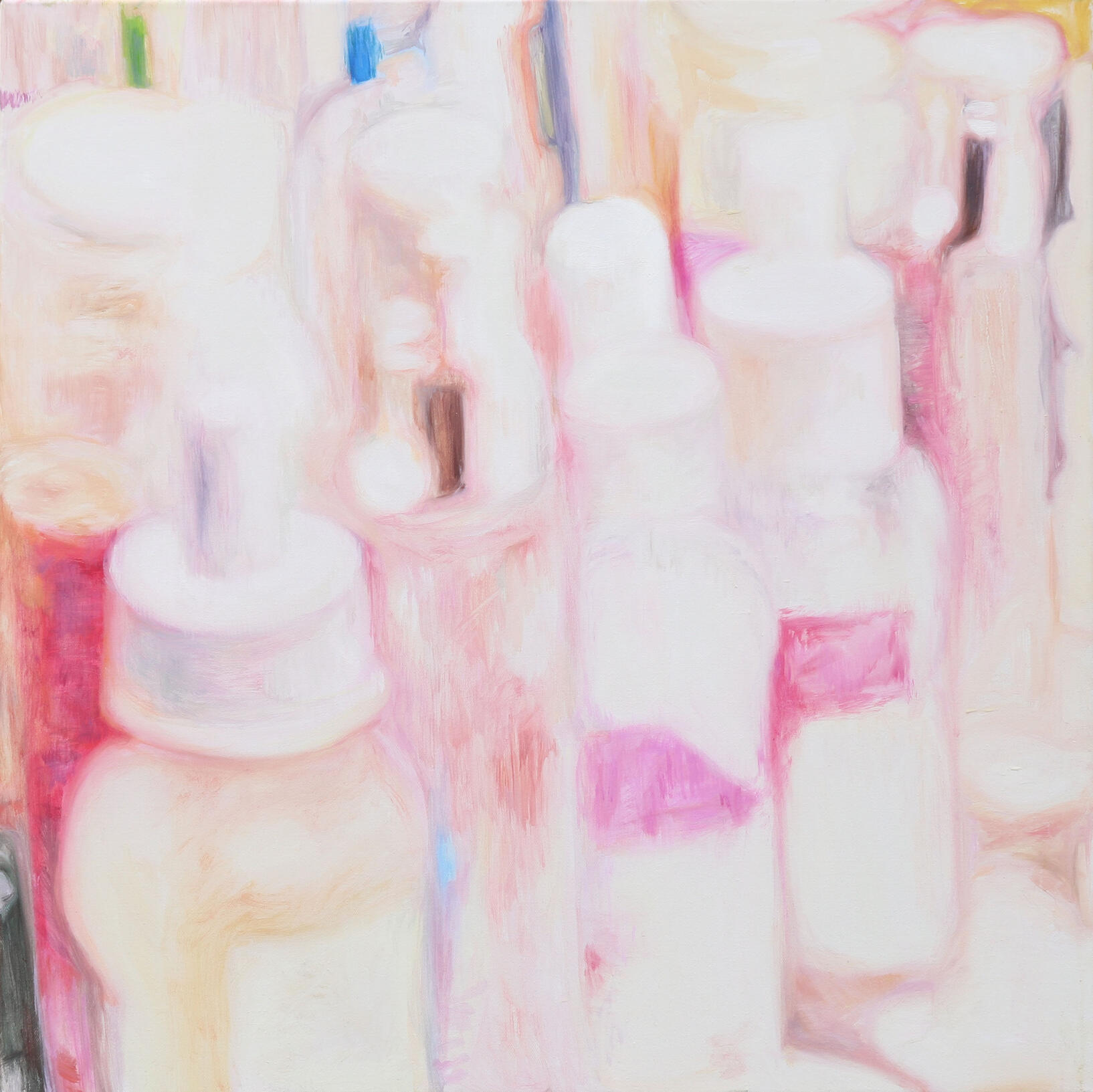 Wish to be a clean girl, oil on canvas, 90 x 90 cm, 2026